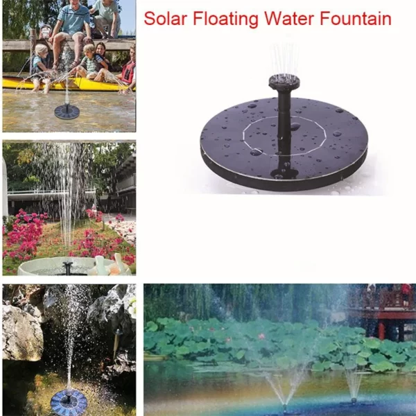Fontaine solaire 16cm