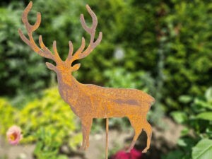 Roststecker Hirsch 120cm