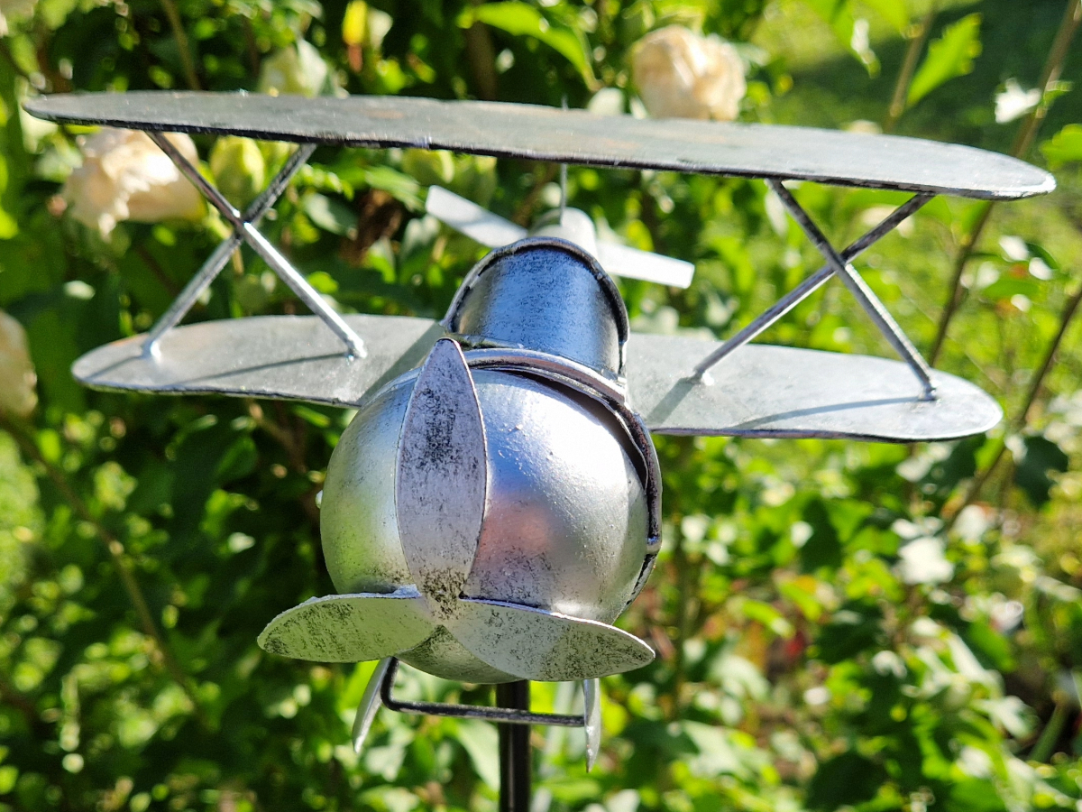 Garten stecker Flugzeug