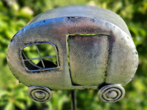 Metall stecker Garten Wohnwagen