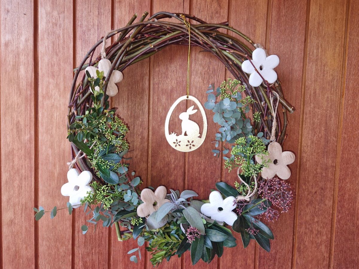 Osterei Hänger gold